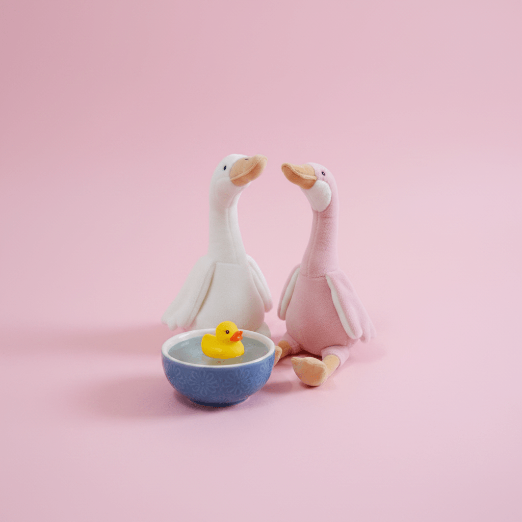 Amélie et Amélia les oies - Lostypluch